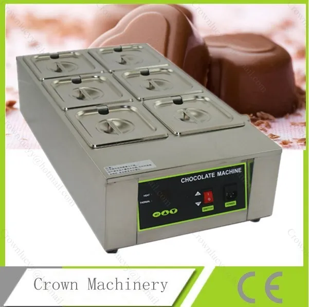 

6 Lattice tempering chocolate melting furnace for sale
