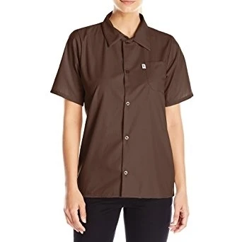 Vtex 0920-0207 Uncommon Threads Womens Utility Shirt 5 Button Brown - 3XL (1)
