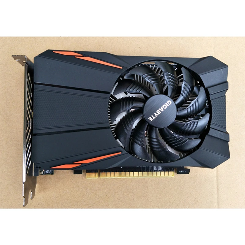 Видеокарта GIGABYTE GTX 1050Ti 4 Гб GPU 128 бит для nVIDIA Geforce GTX1050 Ti Hdmi VGA видеокарты