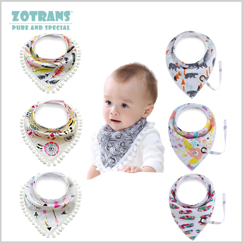 Детские слюнявчики для новорожденных Полосатый слюнявчик из мягкого хлопка шарф с треугольниками для малышей слюнявчик для младенца Полотенца 1 шт. 13 видов стилей