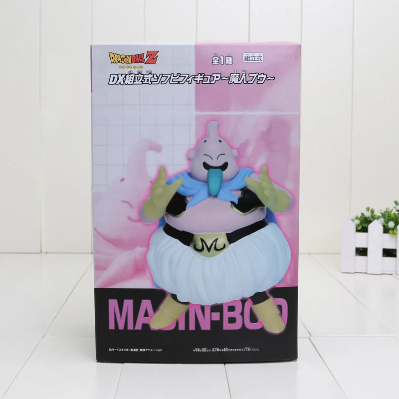 21 см аниме Dragon Ball Z Majin Buu ПВХ фигурка Коллекция Модель игрушки 2 стиля на выбор - Цвет: blue tongue in box