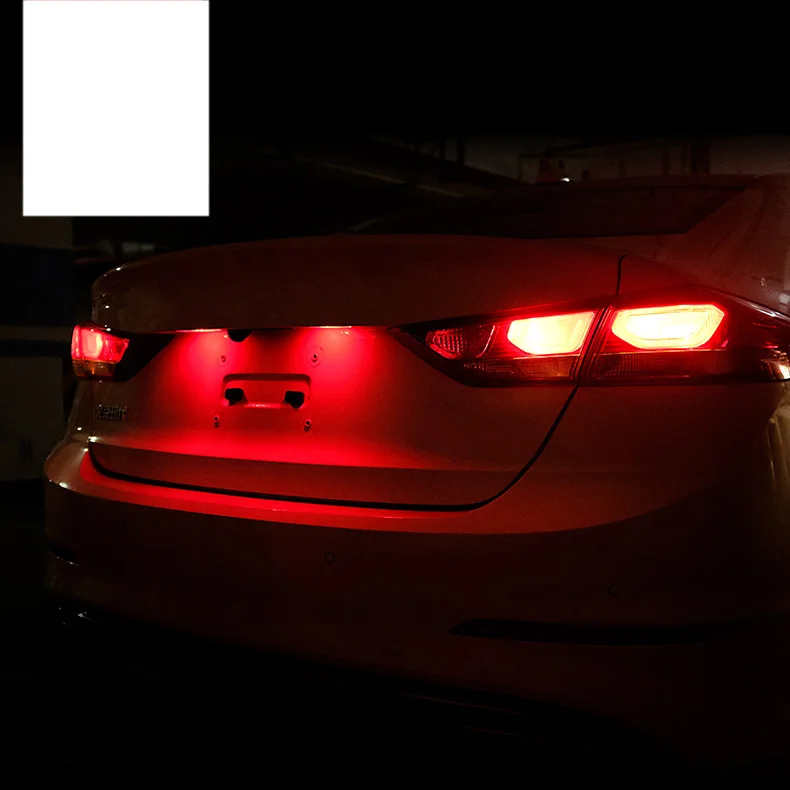 Lsrtw2017 светодиодный автомобильный номерной знак для hyundai elantra 2016 2017 2018 2020|Лепнина