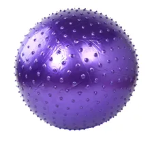 Спортивные мячи для йоги, для фитнеса, тренажерного зала, фитбол для баланса, упражнений, пилатеса, тренировки, колючий Массажный мяч, 55 см, Прямая поставка, Z0510, горячее предложение, новинка