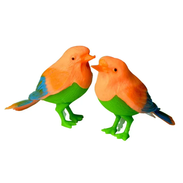 random color toys for children magical voice activate chirping sound