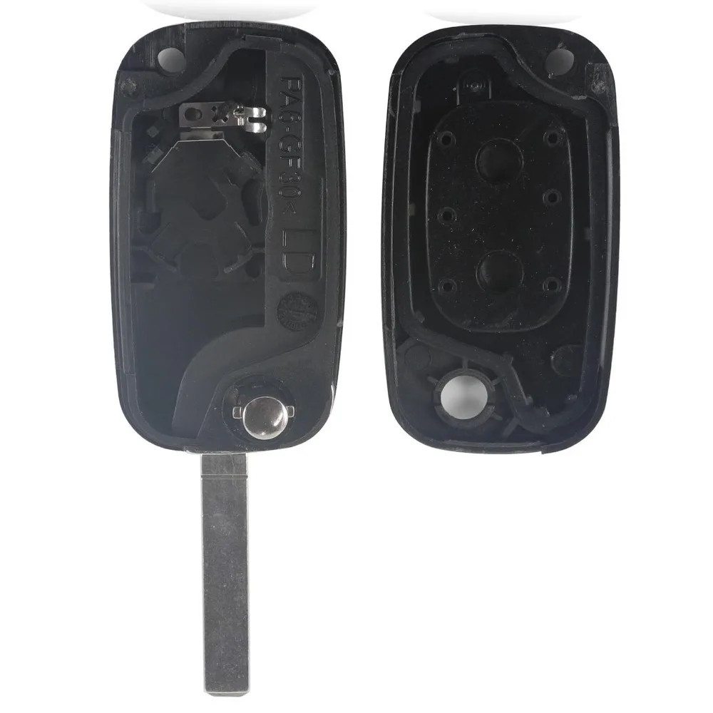 Jingyuqin 2/3 кнопочный дистанционный флип-чехол для автомобильного ключа чехол-брелок для Renault Clio Megane Kangoo Modus Blade автомобильные аксессуары