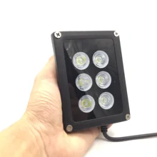 CCTV Открытый безопасности 6 Массив белый светильник светодиодный водонепроницаемый CCTV заполняющий светильник DC 12V для камеры видеонаблюдения ip камера