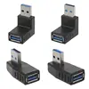 90 Degree Left Right Angled USB 3.0 A Male To Female Connector Adapter For Laptop PC #221 ► Photo 1/6