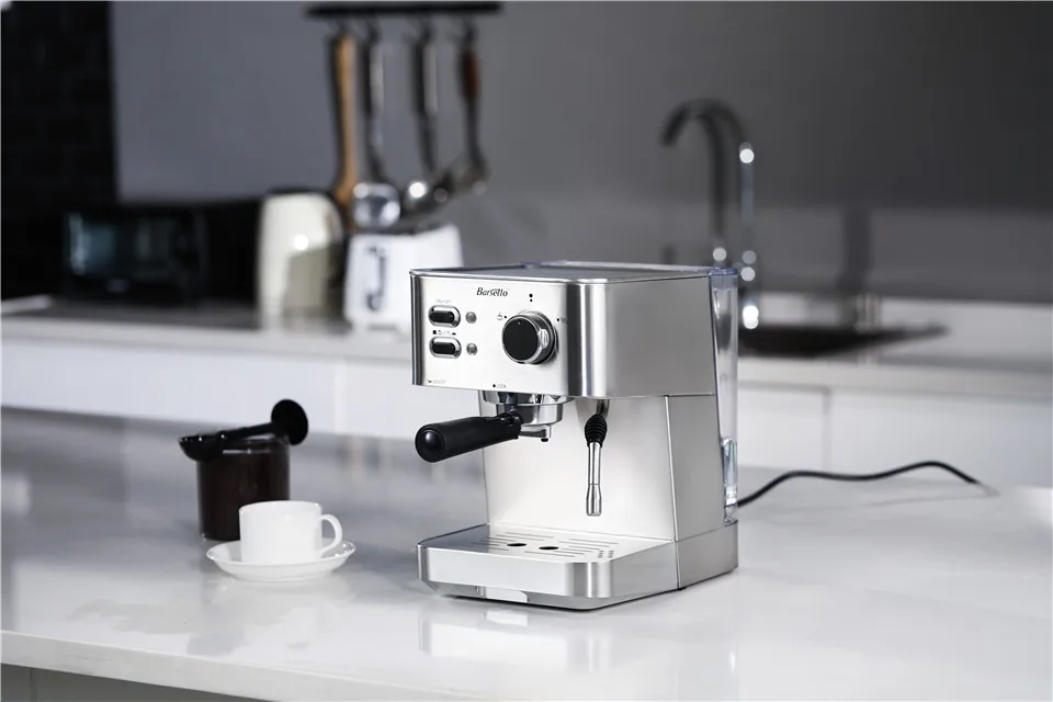 Barsetto BAA682E 220V 1050W кофеварка эспрессо для домашнего хозяйства ЕС|Кофеварки| |