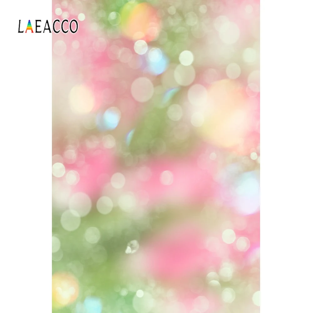 Laeacco виниловые фоны мечтательный горошек светильник боке вечерние свадебные любовь ребенок портрет фотографические фоны фотостудия