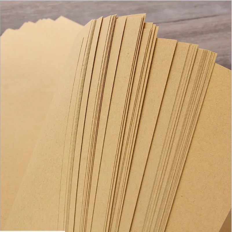 70200gsm20pcsHighQualityA3BrownKraftPaperDIYHandmadeCard