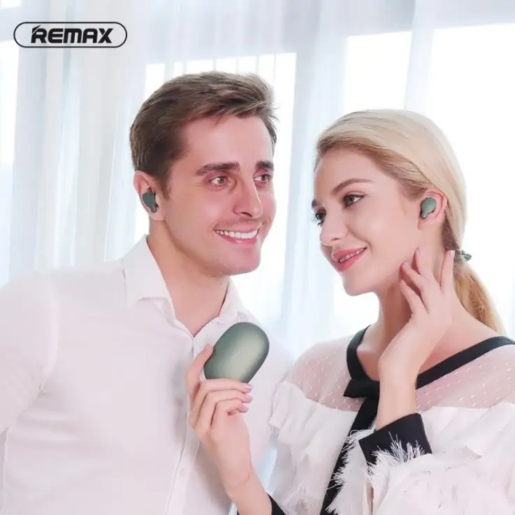Remax TWS 3 беспроводная гарнитура Bluetooth наушники близнецы с зарядным боксом 2000 мАч