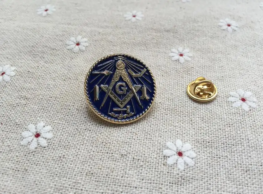 10pcs wholesale custom make masonry brooch and pin custom freemasonry