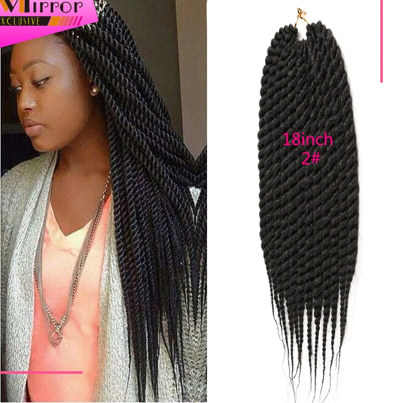 18 Crochet Braids Soft Synthetic Hair Havana Mambo Twist Crochet