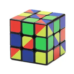 Профессиональный Радуга Cube 3x3x3 5,7 см Скорость для магический паззл куб Neo Cubo Магическая наклейка для детей игрушки кубик рубика