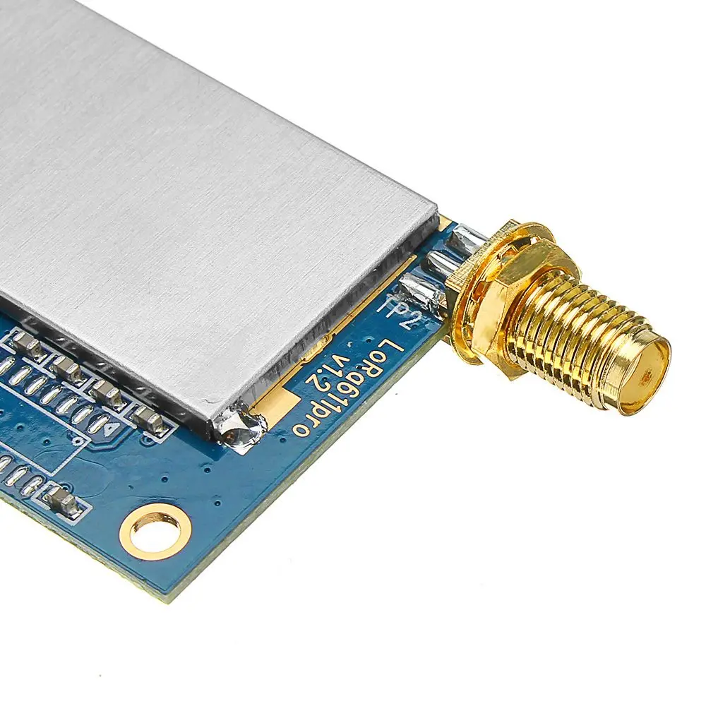 LEORY 3,3-6,5 V A611AES LORA 433 МГц Беспроводной модуль приемопередатчика данных 100 МВт с ttl RS232 RS485 Интерфейс