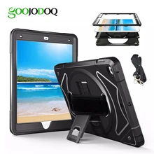 Для iPad Mini 3, 2, 1, 4, 5 Чехол, детский противоударный чехол 360, силиконовый защитный чехол из поликарбоната для iPad Mini 5, чехол с ремешком на руку