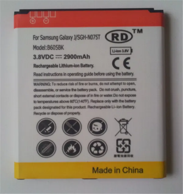 New 2900mAh Battery For SAMSUNG For Galaxy J SC 02F SGH N075T B605BA,  B605BK, B605BU|samsung 780|battery samsung galaxy notesamsung m8800 pixon  battery - AliExpress