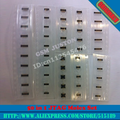 

100%original new 50 in 1 JTAG Molex Set by MOORC+Free Shipping
