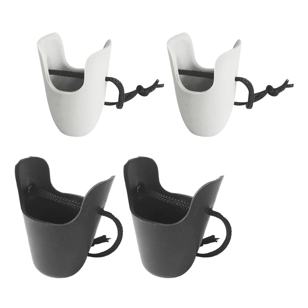 

4 Pcs Universal Rubber Kayak Scupper Plugs Drain Holes Plugs Drain Holes Plugs 42mm + 34mm Black Grey Kayak Gear Replacement
