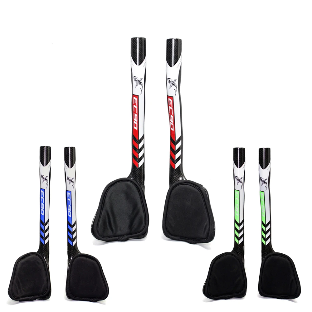 EC90 Carbon Aero Bar TT Handlebar Triathlon Bicycle Extender RestTT Handlebar Road Bike 31.8mm Bullhorn  (6)