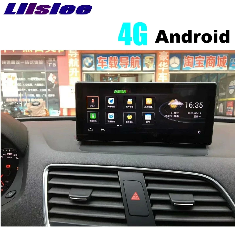 Excellent For Audi Q3 8U RS 2011~2018 Original Car Style Liislee Car Multimedia Player NAVI Radio 8.8 inch 4G GPS Navigation 2