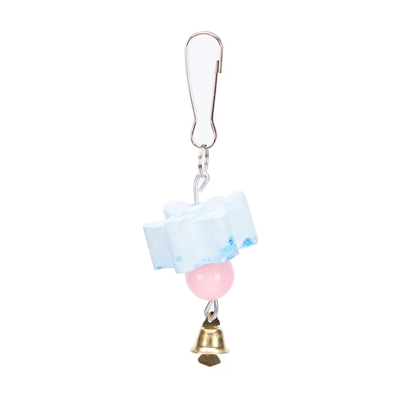 1PC Новая игрушка для птиц и палочки для Фруктового мороженого, игрушка для домашних животных, Маленький Попугай, висящий, разрывающий - Цвет: 1PC