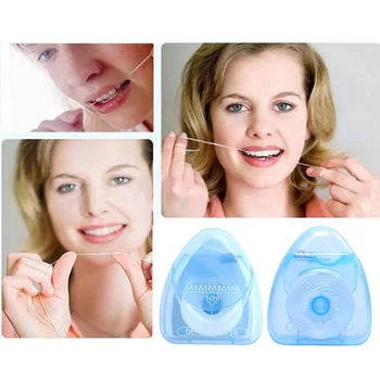 

NEW 1Pcs 50M Dental Floss Oral Hygiene Kit Teeth Care Oral Care Tooth Clean Fio Dental Dentes Oral Dental Floss