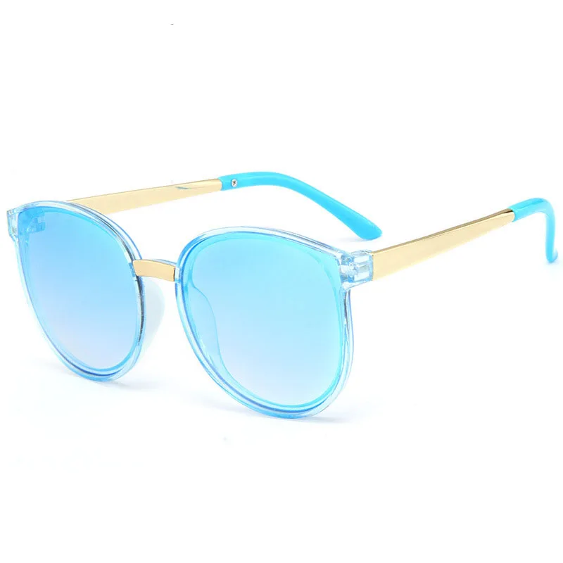 Модные круглые солнцезащитные очки детские винтажные очки для девочек и мальчиков очки Oculos очки E1805M