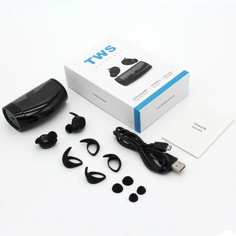 HESTIA XHH ES60 TWS Bluetooth наушники мини V4.2 гарнитура двойные настоящие Беспроводные