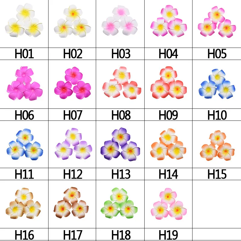 5-9 см искусственная пена Франгипани цветы для кольца украшение для волос DIY ручной работы Франгипани Свадебные цветы домашние изделия для декорации