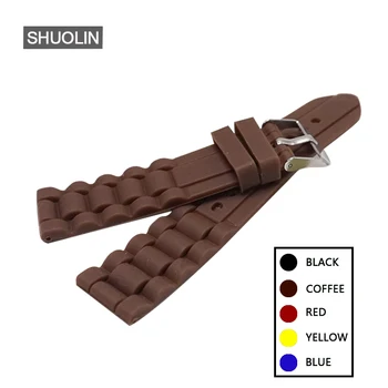 

watches bracelet High quality rubber Silicone Watchband for women watch straps 18mm 20MM 2020 clock watchbands men's strap 20mm