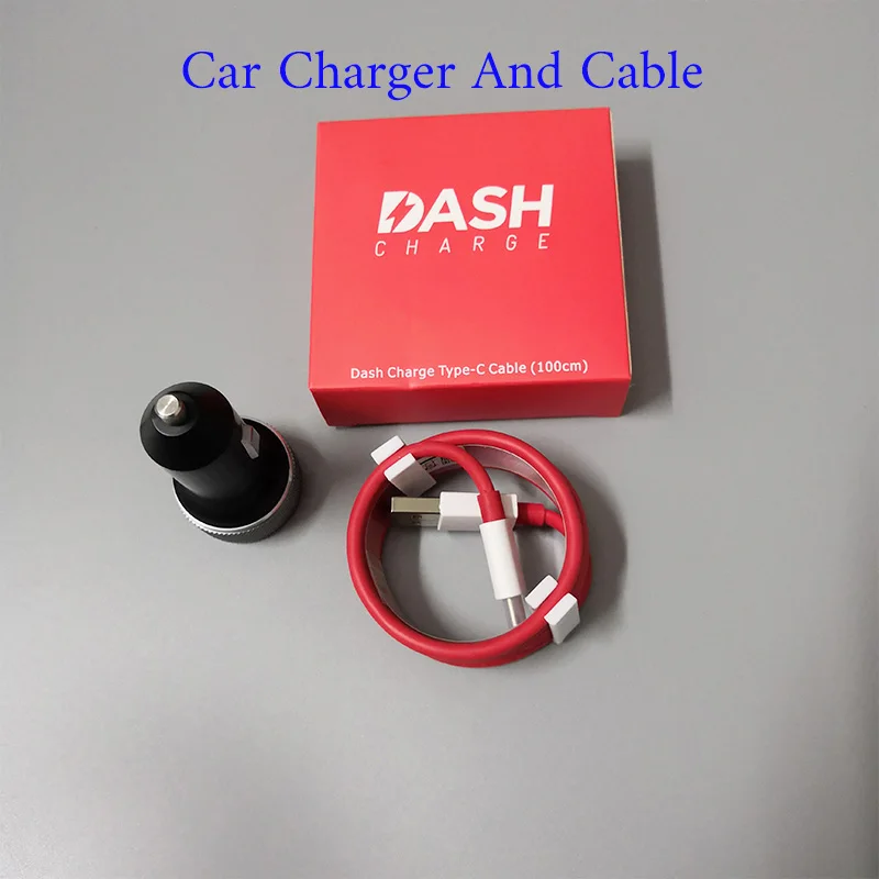 Оригинальное автомобильное зарядное устройство для Oneplus Dash, 6, 6, 5, 3, 3, one plus, смартфон QC 3,0, быстрая зарядка, быстрая зарядка, кабель usb 3,1 type C - Тип штекера: Chareger And Cable