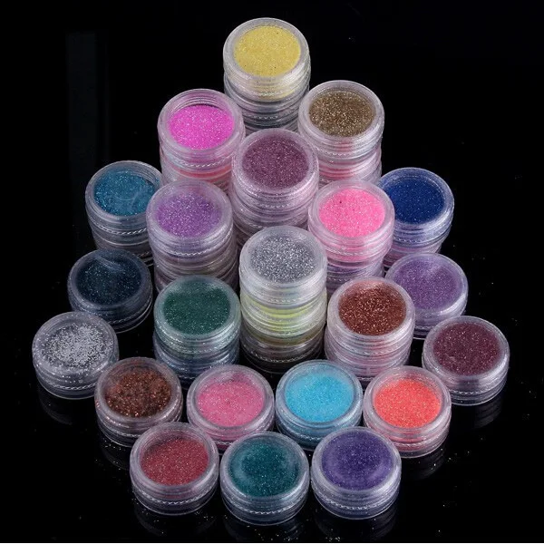 45Pcs Sale Colors Glitter Shiny Nail Art Powder Dust Decoration Many Colours!! I Recommend This for Sure DIY Your Color | Красота и