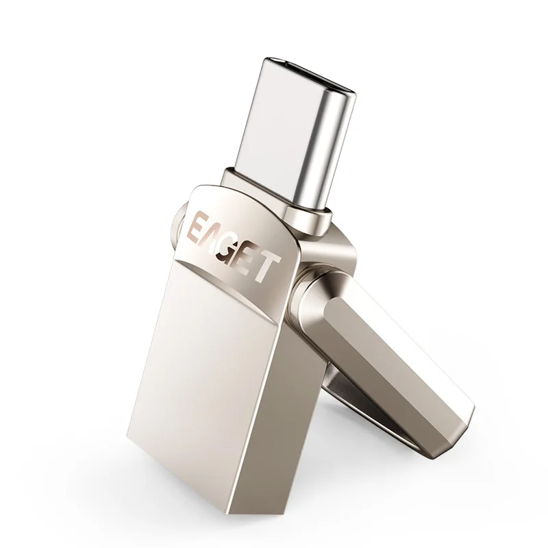 EAGET CU20 USB Flash Drive 32GB OTG Metal USB 3.0 Pen Drive Key 64GB Type C High Speed pendrive Mini Flash Drive Memory Stick EAGET CU20 USB Flash Drive 32GB OTG Metal USB 3.0 Pen Drive Key 64GB Type C High Speed pendrive Mini Flash Drive Memory Stick