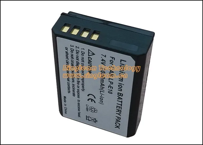

Free Shipping Rechargeable Digtial Battery LP-E10 LPE10 E10 for Canon EOS Rebel T3 1100D Kiss X50 and Rebel T5 1200D Cameras