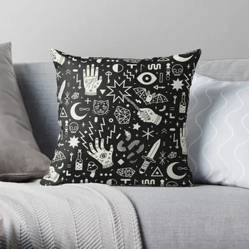 

Witchcraft Pillow Covers Cases Pattern Nordic Cover Cushion Pillowcase Square Print