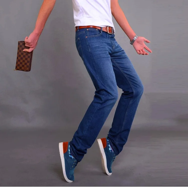 Jeans Men 2019 Spring Summer New Personality Vintage Mid Waist High Street Slim Fit Ripped Denim Pants Plus Size