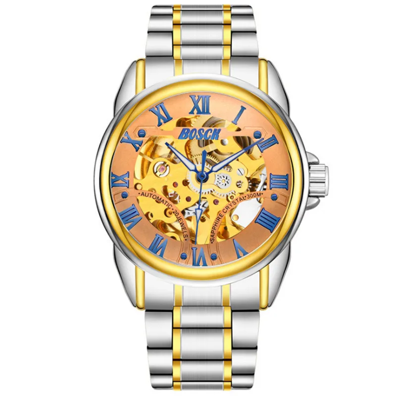

In 2018, the new watch men's automatic waterproof calendar business casual men's watch3
