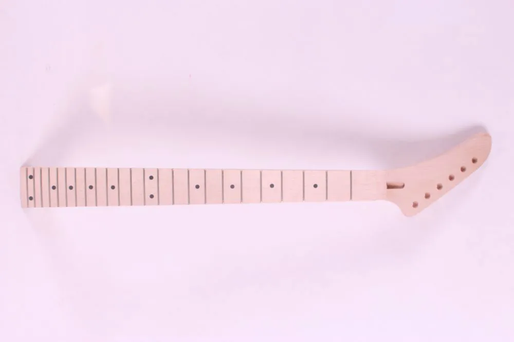 ФОТО one     electric guitar neck maple made and maple  fingerboard Bolt on 24 fret