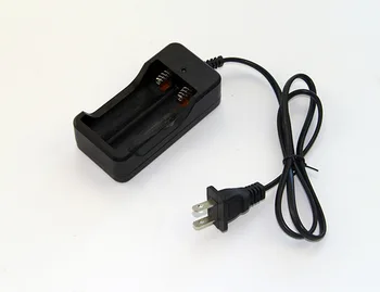 

KaRue For 2X 3.7V 18650 Li-ion Battery 4.2V Two Slot Line Charge batteries Charger UK US EUR AU plug