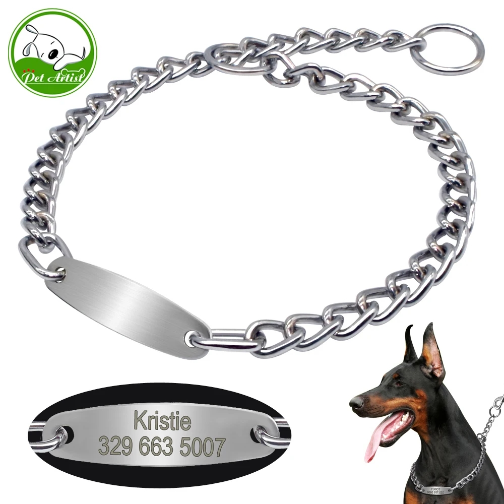 dog collar and chain