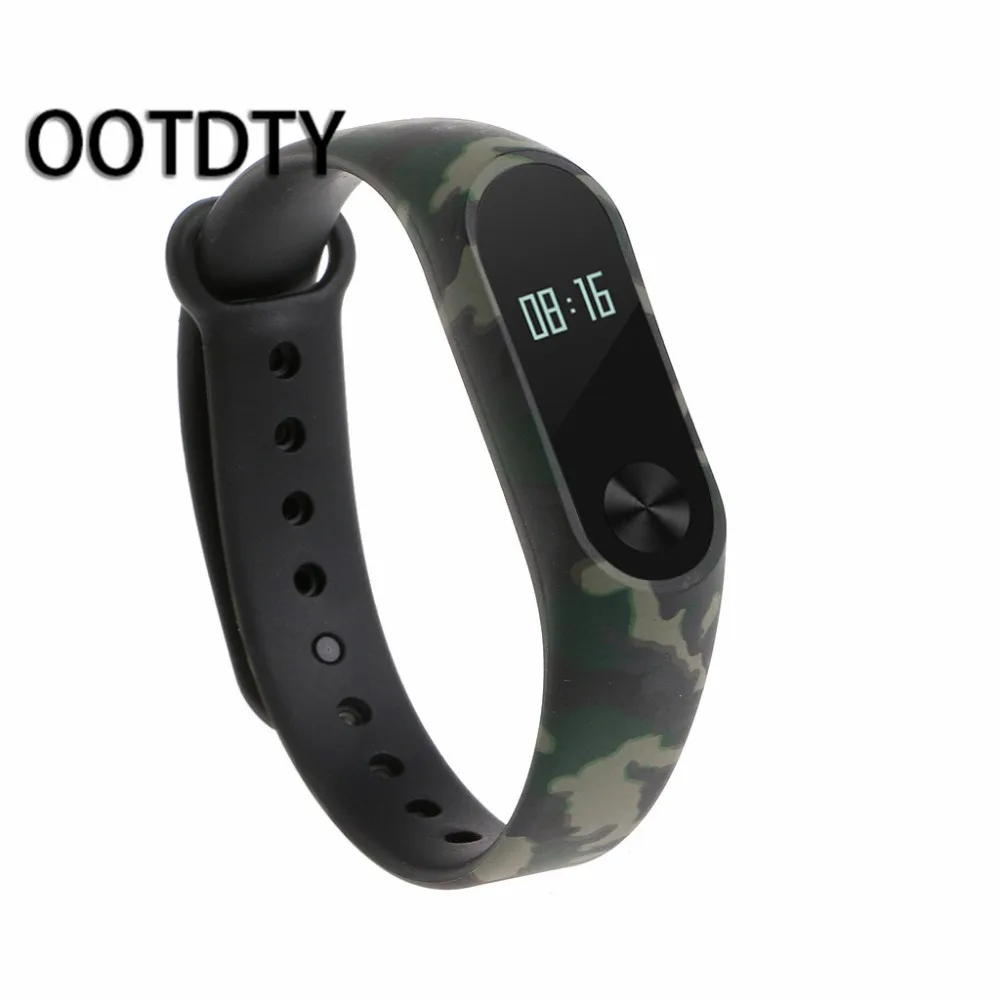 Камуфляжный ремешок сменный Браслет для Xiaomi MI Band 2 2018 мужчин и женщин Модный