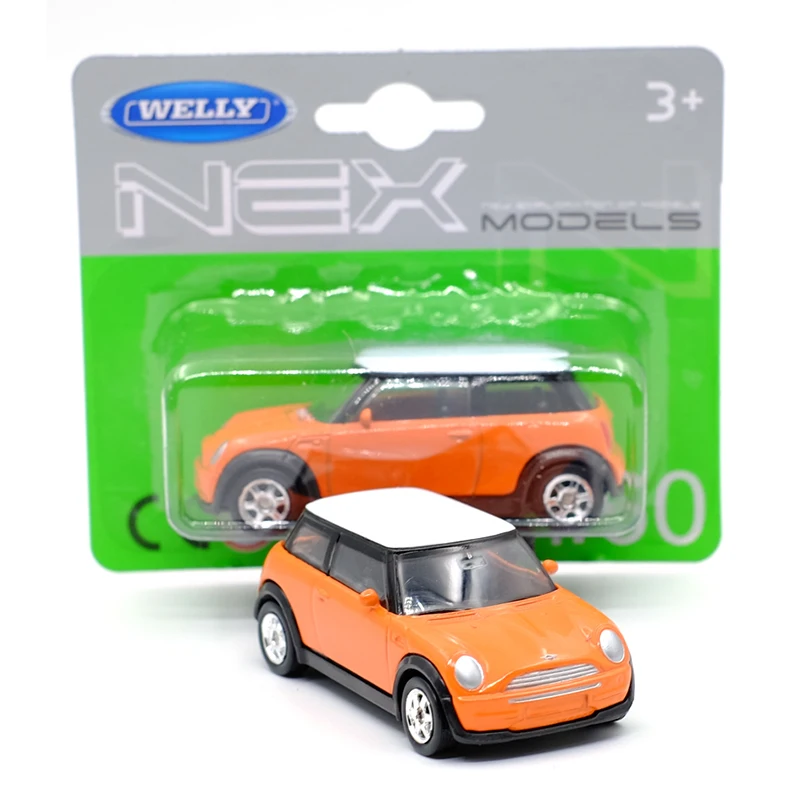 Новое поступление модель автомобиля WELLY 1:60 Mi из никелевого сплава игрушка для
