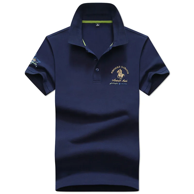  2018 Brand Men new Polo Shirt Mens Solid Polo homme Casual Short Sleeve Tops for Man Fashion busine