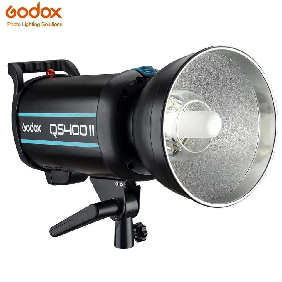 Godox QS400II 400Ws стробоскопический светильник для моделирования вспышки, 5600K Цветовая температура вспышки