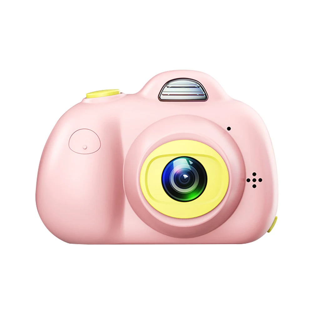 Детская развивающая игрушка для малышей, фотокамера, Детская мини цифровая игрушечная камера с фотографией, подарки для 8MP hd игрушечная камера - Цвет: Розовый