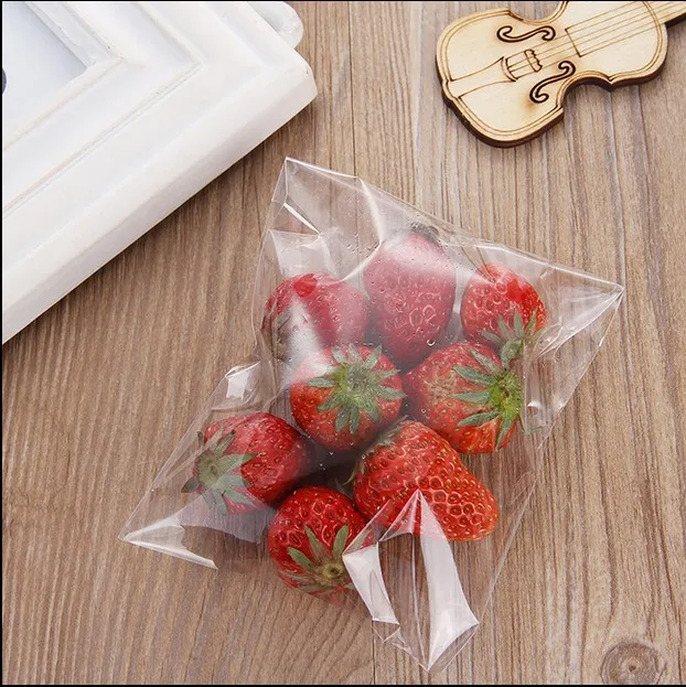 NABAG 200 قطعة الأغلاق السيلوفان OPP بولي أكياس ذاتية اللصق واضح ختم البلاستيك التعبئة والتغليف تخزين أكياس 8X12 سنتيمتر /10x15 سنتيمتر