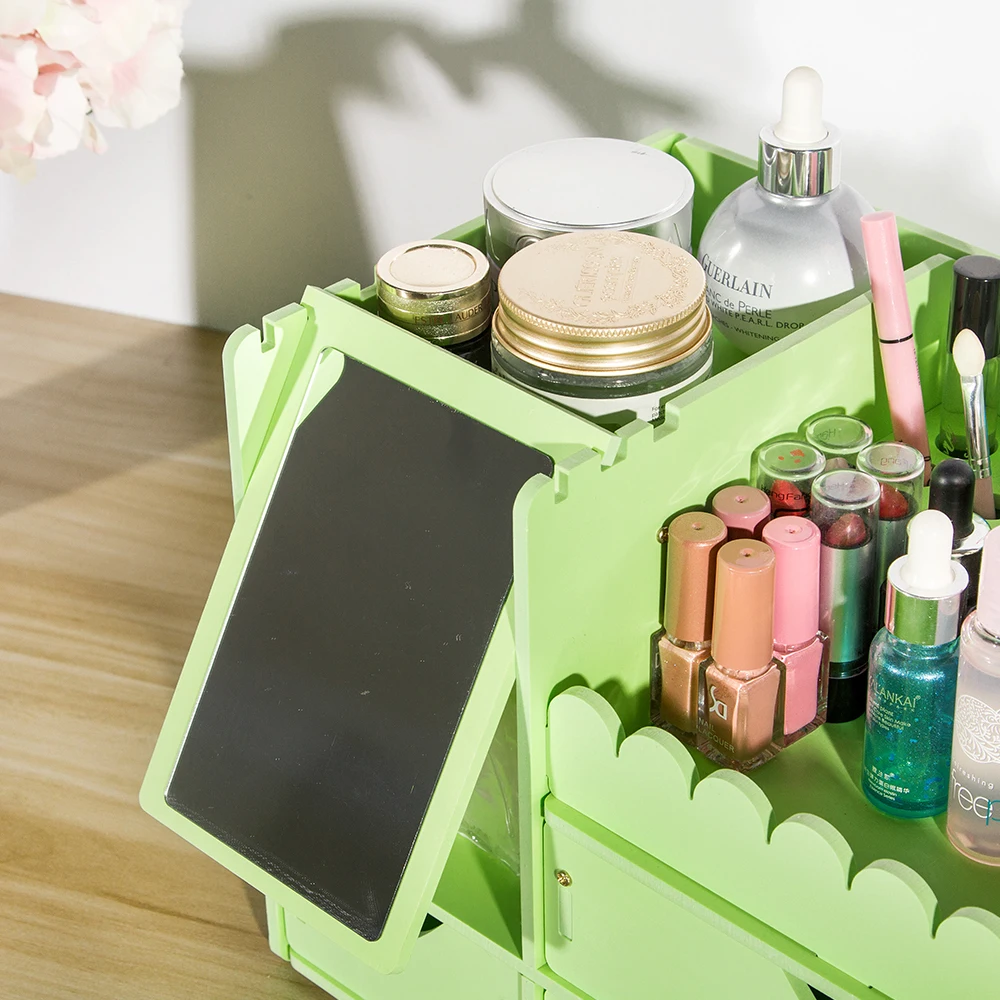 2019 la nueva actualización de Organizador de maquillaje de plástico impermeable PVC caja de baño Rangement cosméticos Organizador de almacenamiento de cosméticos herramienta 2019 la nueva actualización de Organizador de maquillaje de plástico impermeable PVC caja de baño Rangement cosméticos Organizador de almacenamiento de cosméticos herramienta