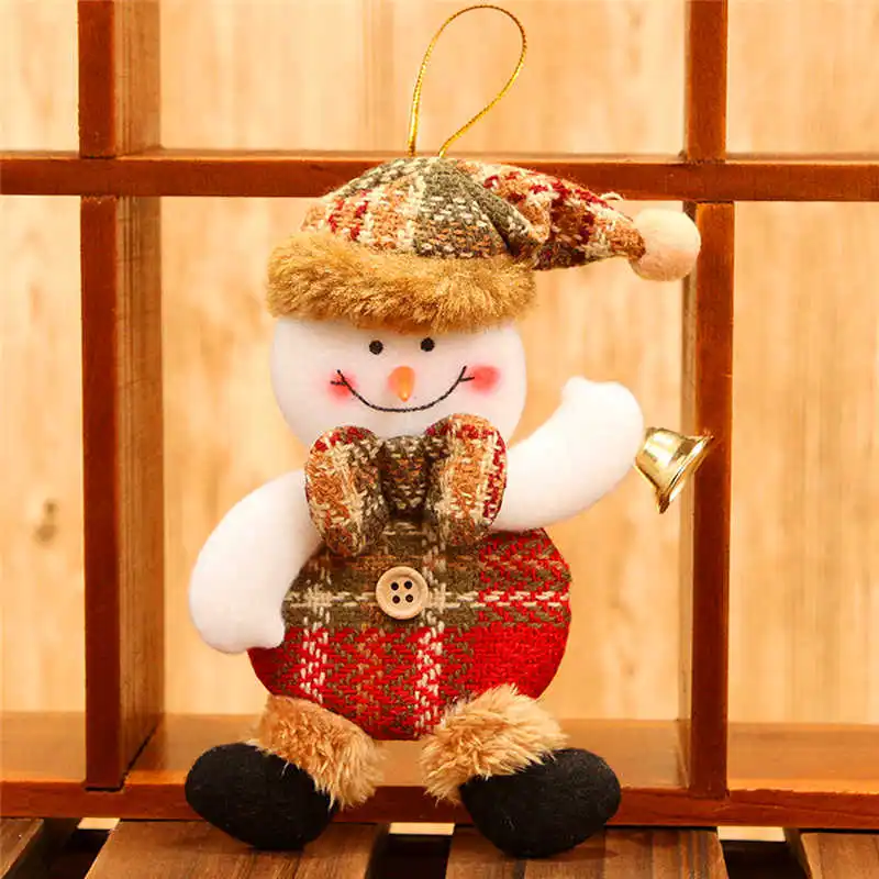 Christmas Ornaments Home Furnishing Snowman Christmas Ornament Natal Decora o Christmas Tree Decorations Holiday Gifts #2o15#f (8)