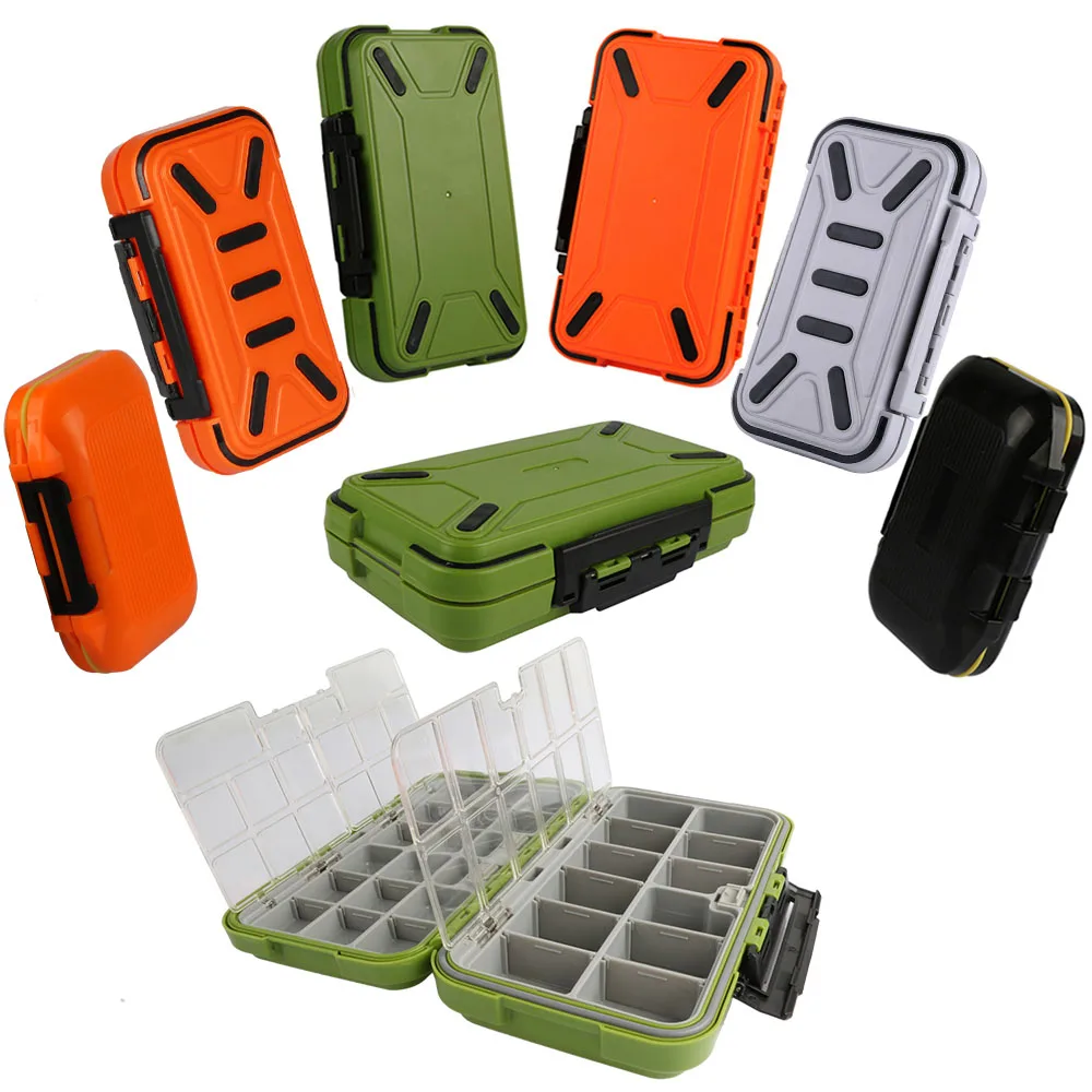 

Peche Fishing Tackle Box Water-Proof Plastic Storage Case Lure Spoon Hook Pesca Bait Box Small Accessory Fishing Tool Tackle Box
